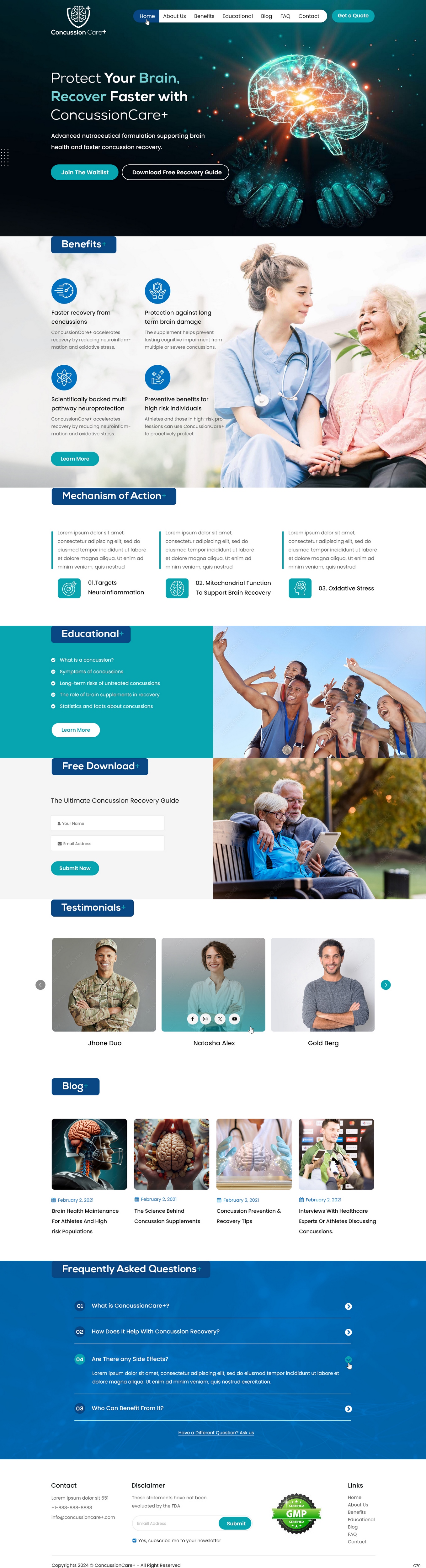 Web Design by pb for EcoFlask | Design #34038276