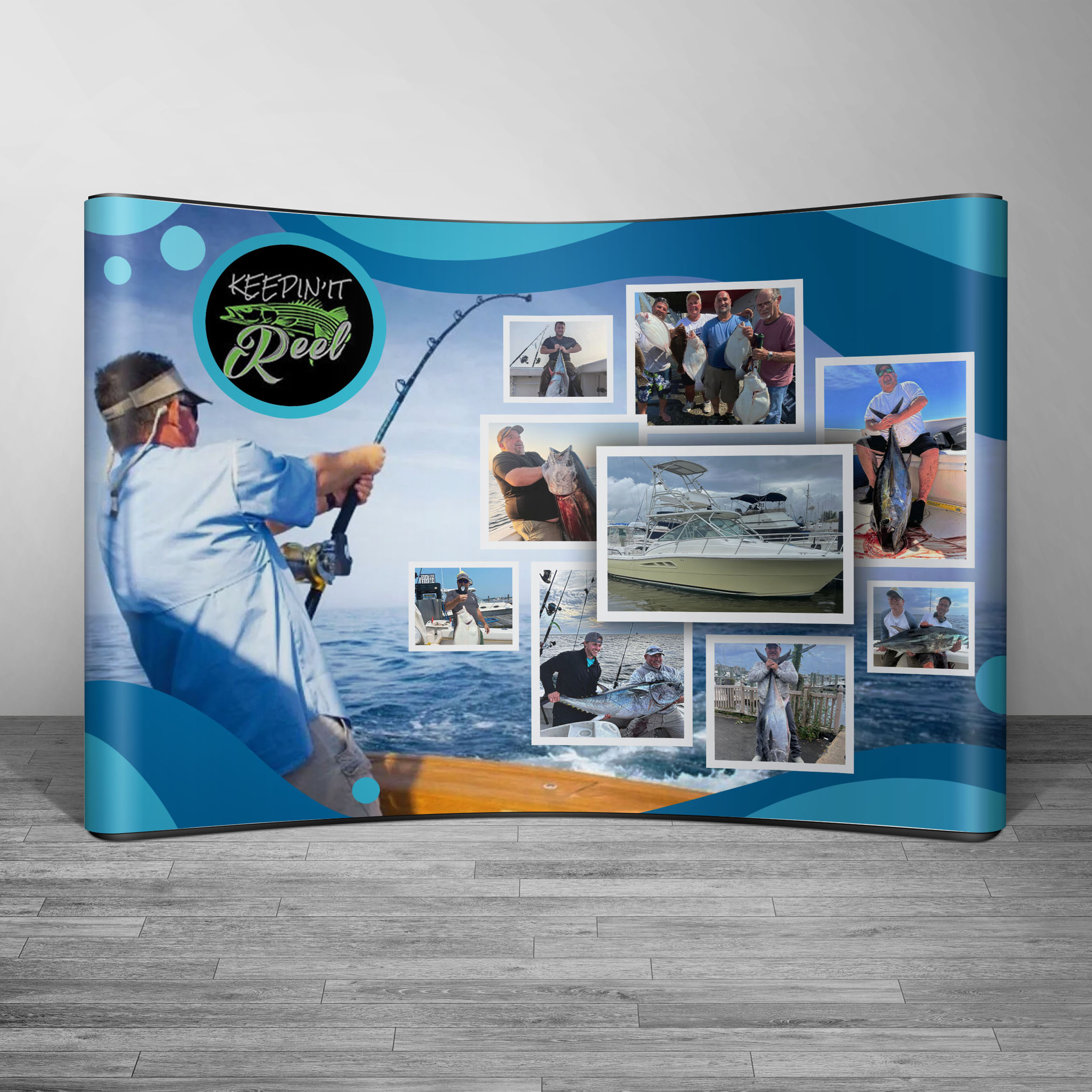 Trade Show Booth Design by Anhar for Keepin it reel sportfishing | Design #34036363
