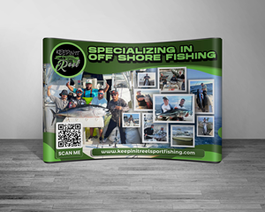 Trade Show Booth Design by Anhar for Keepin it reel sportfishing | Design: #34252817