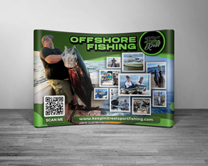 Trade Show Booth Design by Anhar for Keepin it reel sportfishing | Design: #34254721