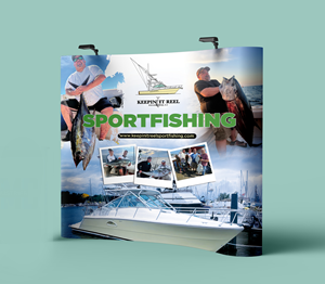 Trade Show Booth Design by Sun Creative for Keepin it reel sportfishing | Design: #34039636