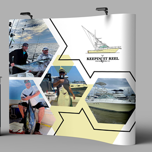 Trade Show Booth Design by YourLogoMaster for Keepin it reel sportfishing | Design: #34036148