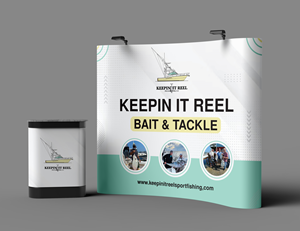 Trade Show Booth Design by artbitin for Keepin it reel sportfishing | Design: #34034184