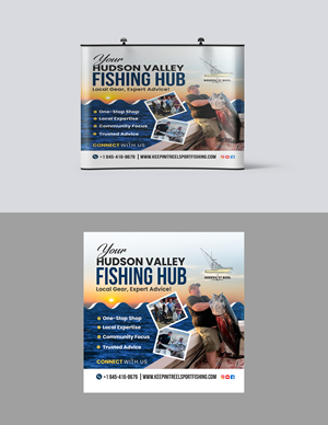 Trade Show Booth Design by debdesign for Keepin it reel sportfishing | Design: #34035902