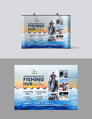 Trade Show Booth Design by debdesign for Keepin it reel sportfishing | Design: #34035903