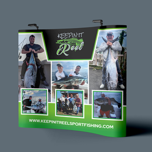 Trade Show Booth Design by Dzhafir for Keepin it reel sportfishing | Design: #34058209