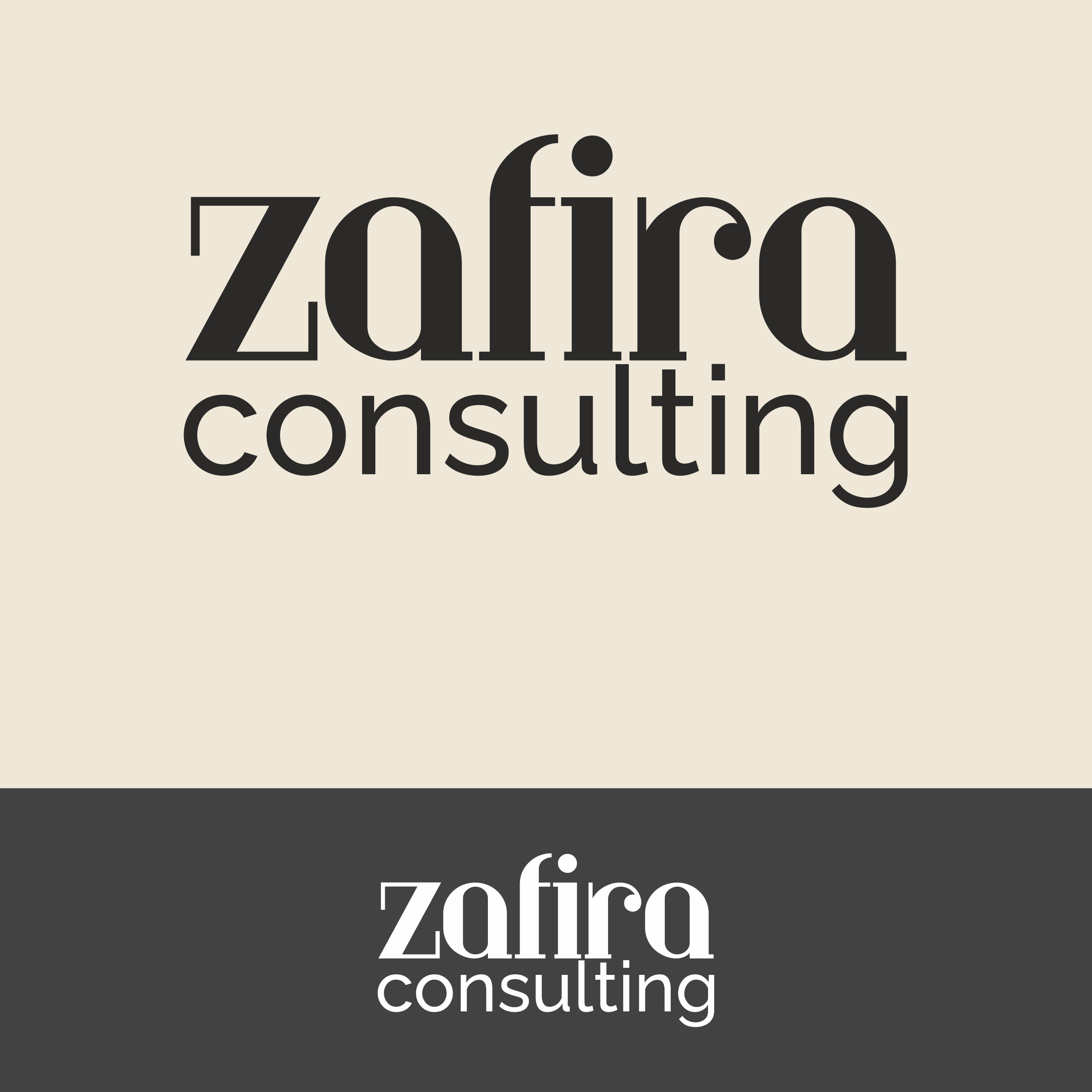 Logo Design by SilviaDegioDesign for Zafira Consulting | Design #34101516