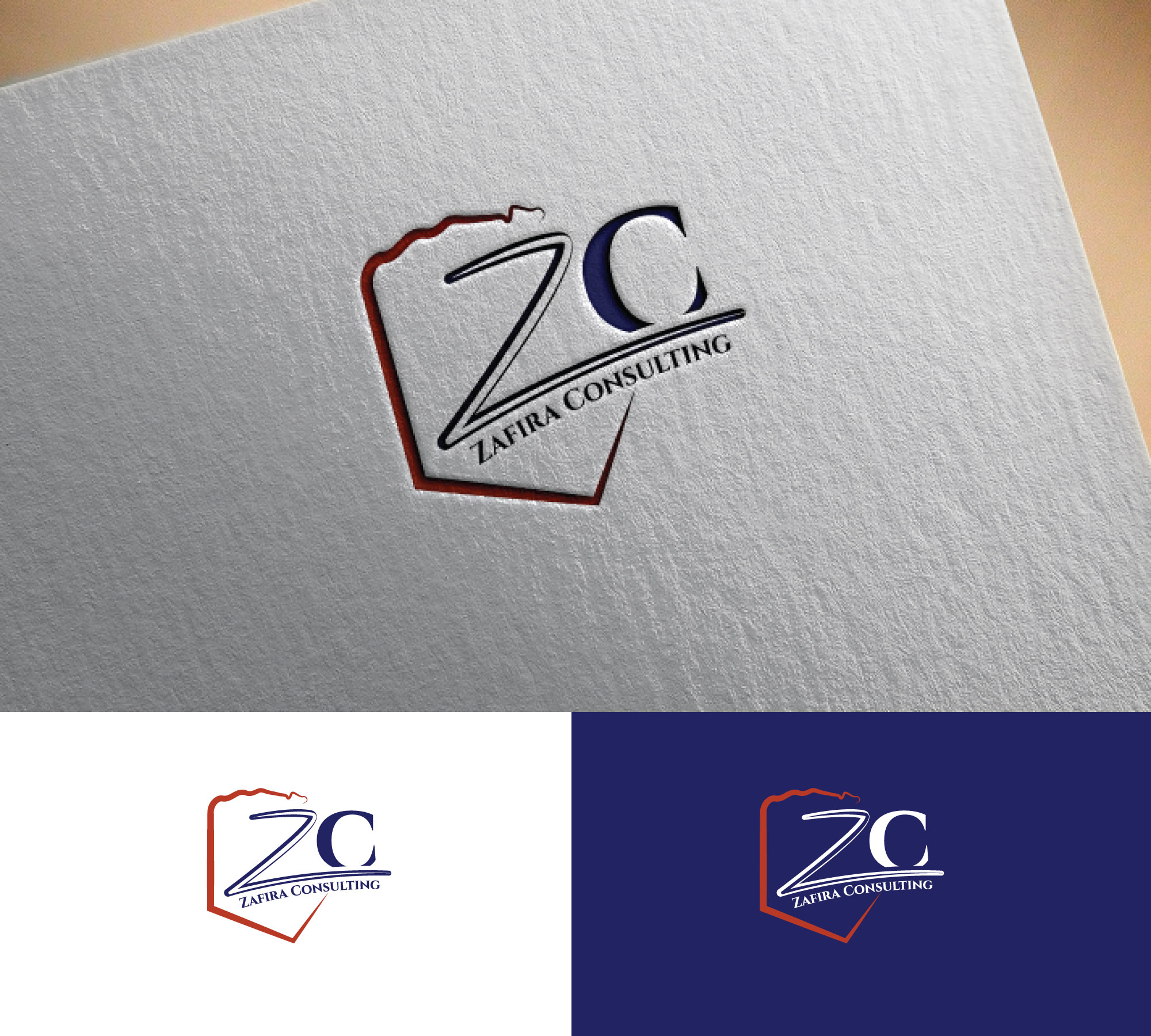 Logo Design by RRR Design for Zafira Consulting | Design #34033233
