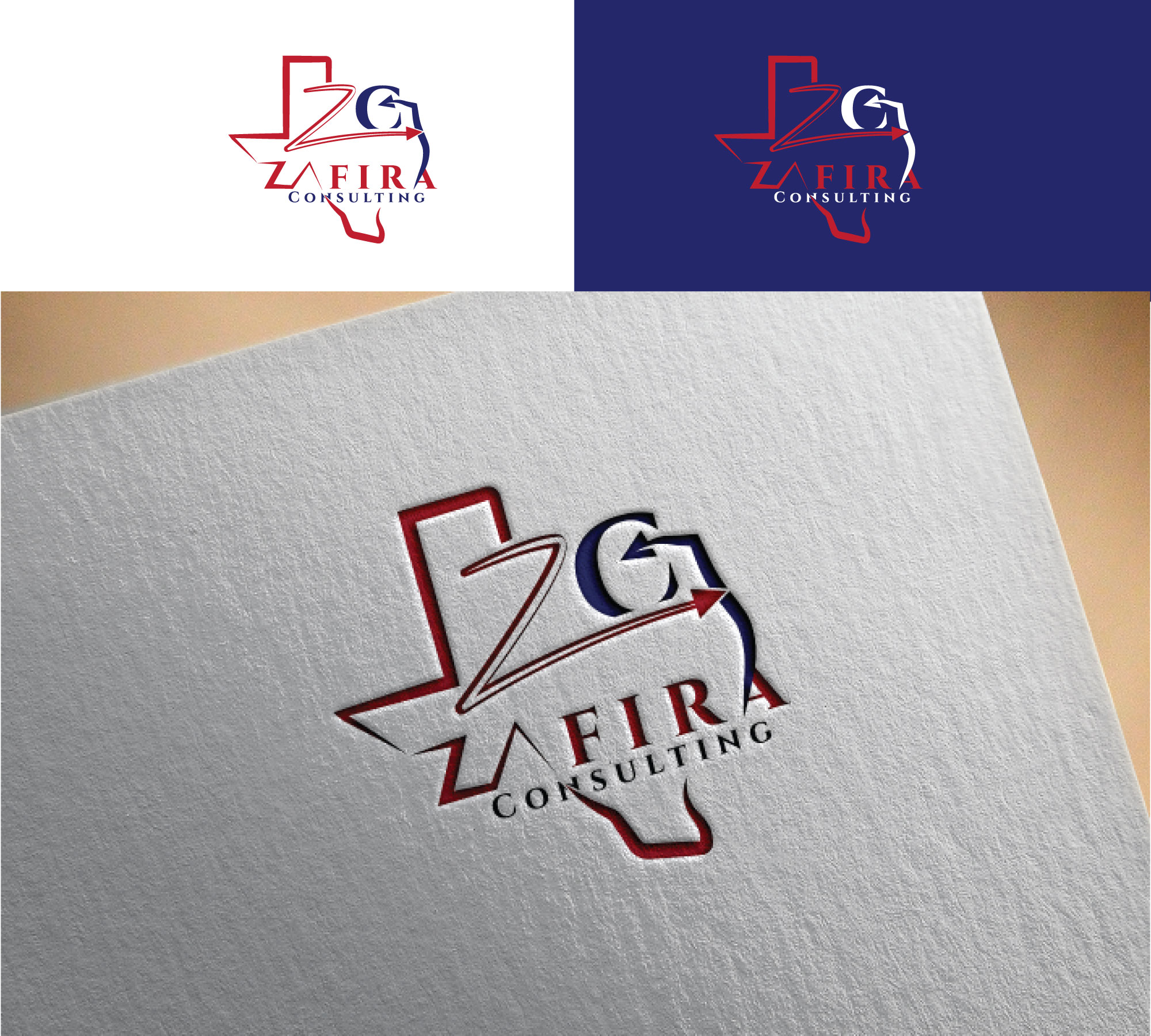 Logo Design by RRR Design for Zafira Consulting | Design #34033234