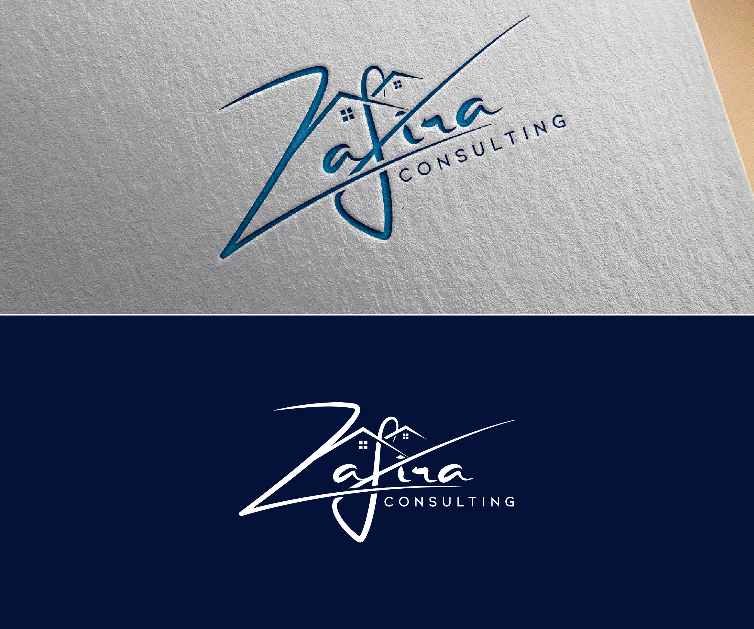 Logo Design by Graphic Mama for Zafira Consulting | Design #34035558