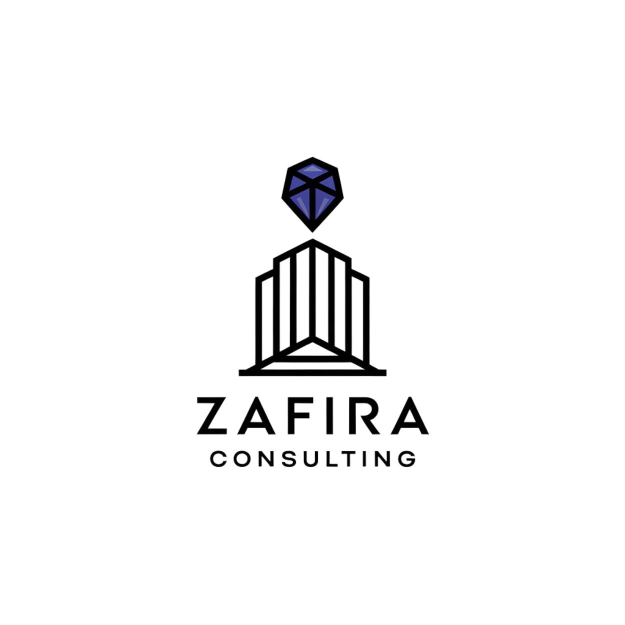 Diseño de Logo por suba.blast para Zafira Consulting | Diseño #34108390