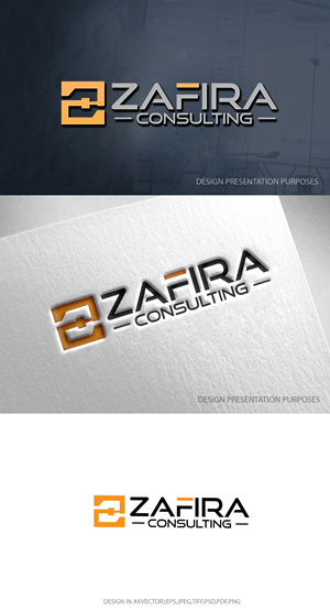 Logo Design by zebronicgraphic for Zafira Consulting | Design: #34035711