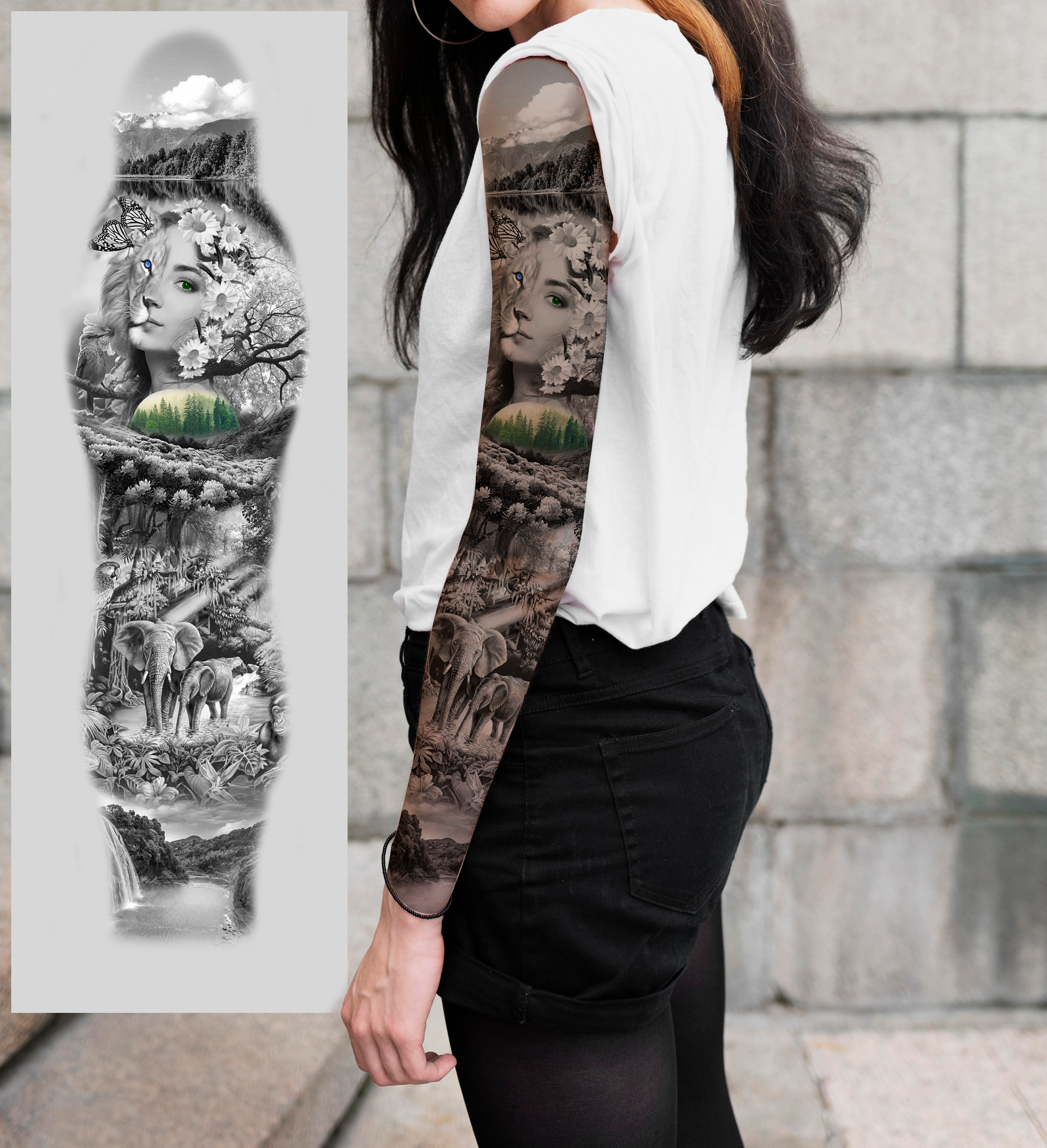 Tattoo Design by Es teh for this project | Design: #34056387