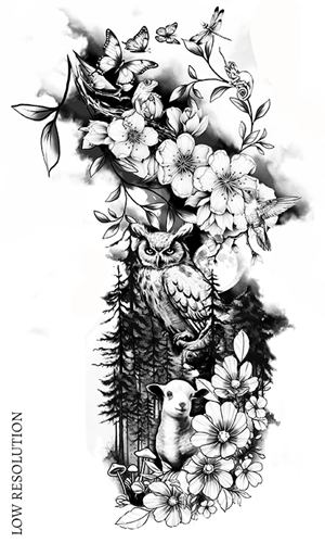 Tattoo Design by ioio for this project | Design: #34054688