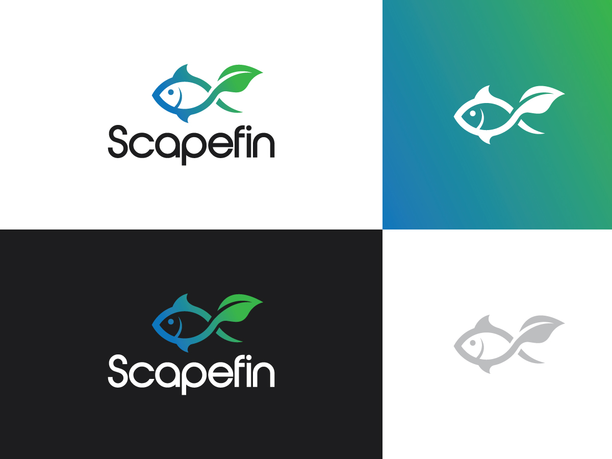 Logo Design by 439 Creations for Scapefin Pty Ltd | Design #34038696