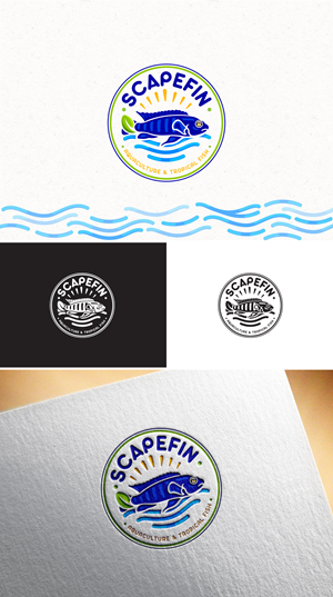 Logo Design by Logo Stock for Scapefin Pty Ltd | Design: #34041311