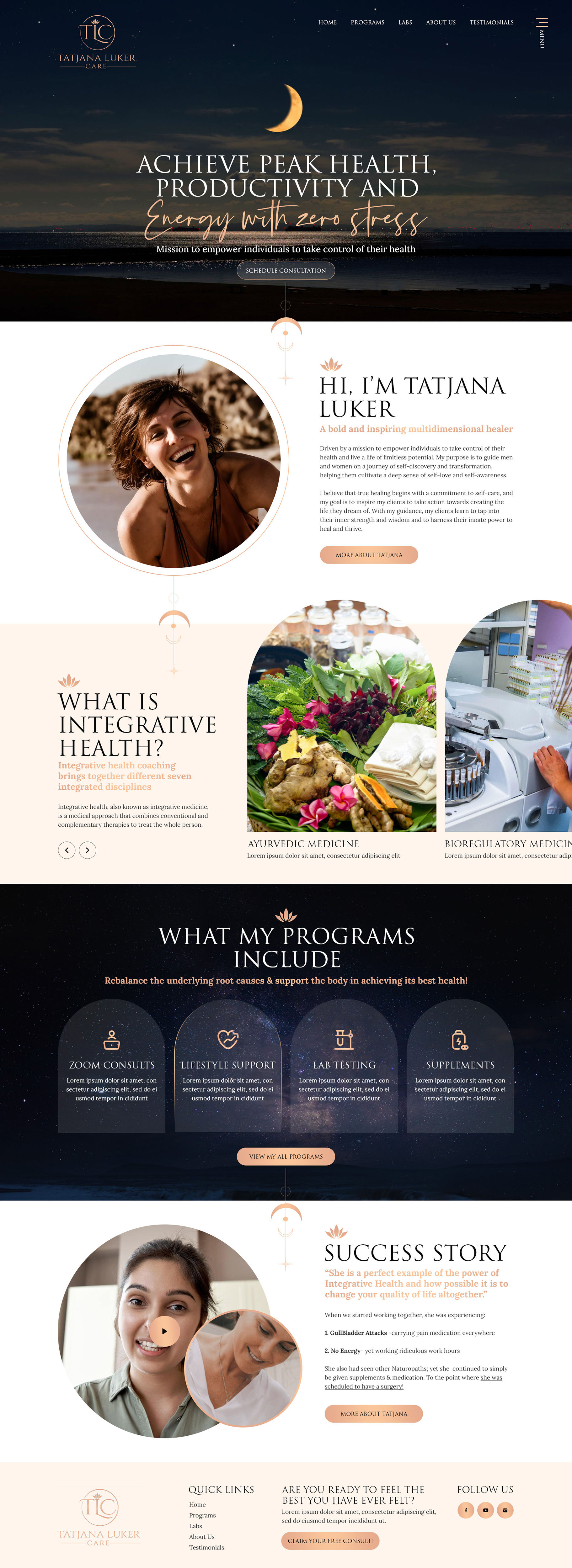Web Design by IDesign1606 for this project | Design #34077829