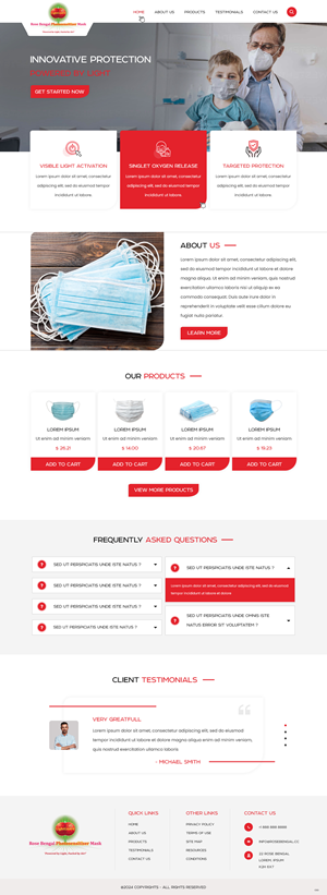 Web Design by pb for this project | Design: #34044714
