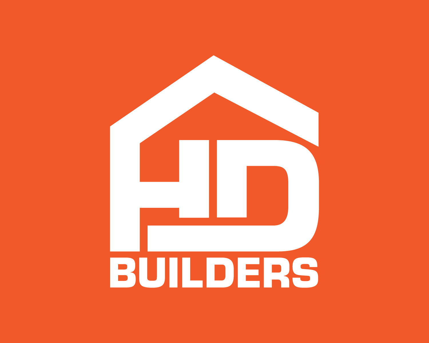 Logo Design by Box Graphic for HD construction & excavation  | Design #34046295