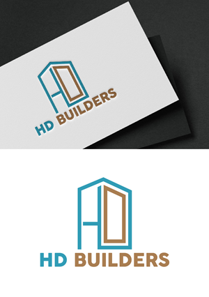 Logo Design by Loknath for HD construction & excavation  | Design: #34044237