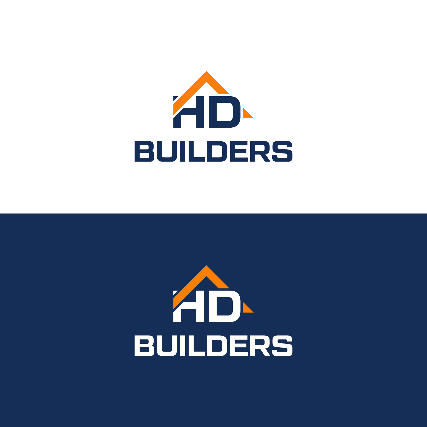 Logo Design by sabina aiko for HD construction & excavation  | Design #34040060