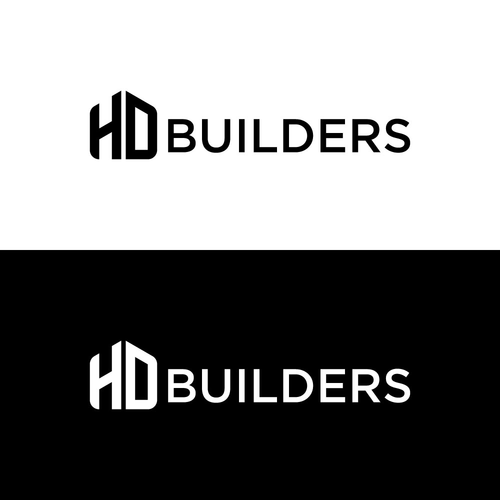 Logo Design by loveqis for HD construction & excavation  | Design #34040771