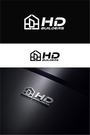 Diseño de Logo por Dafid Upel para HD construction & excavation  | Diseño #34040015