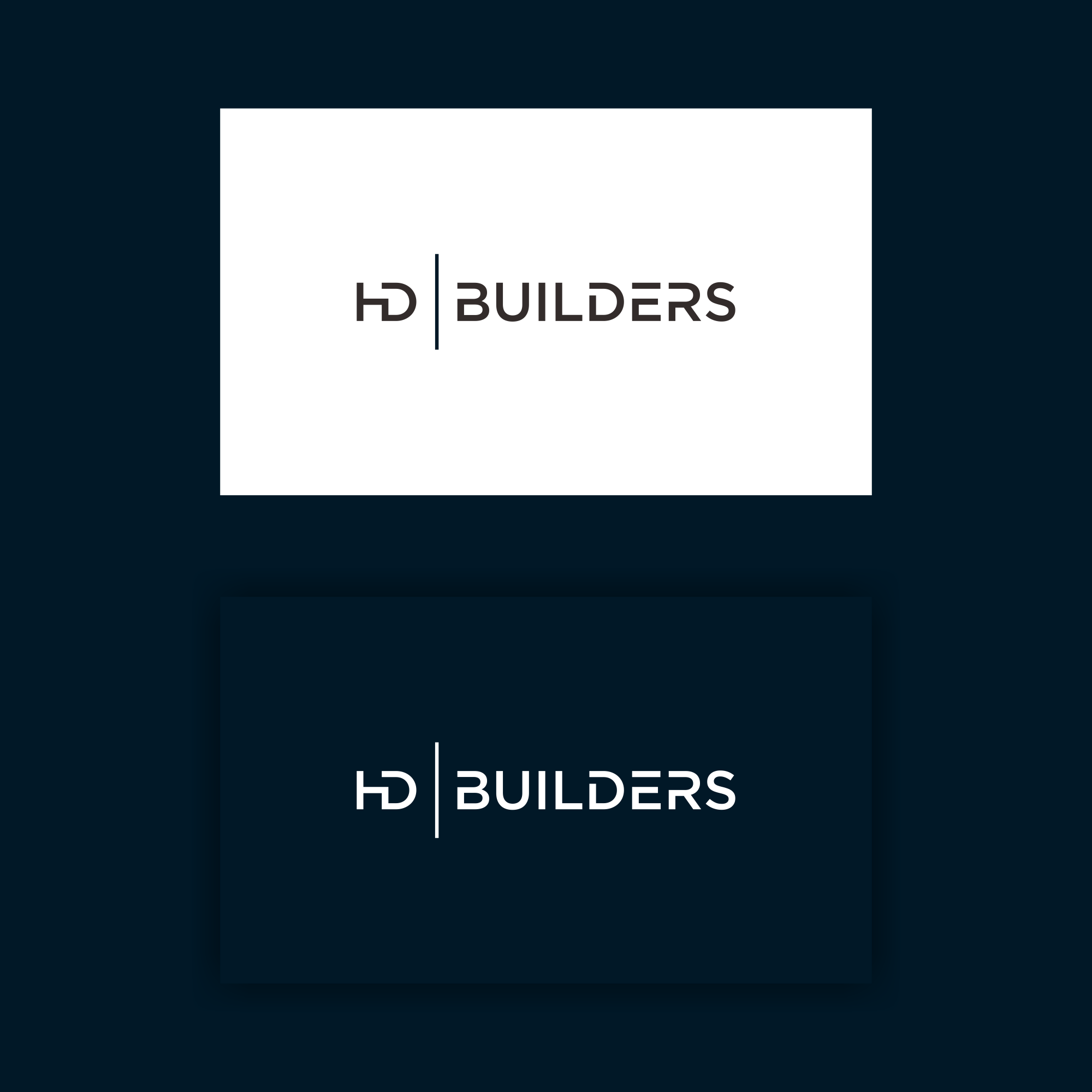 Logo Design by B.O_studio for HD construction & excavation  | Design #34039760