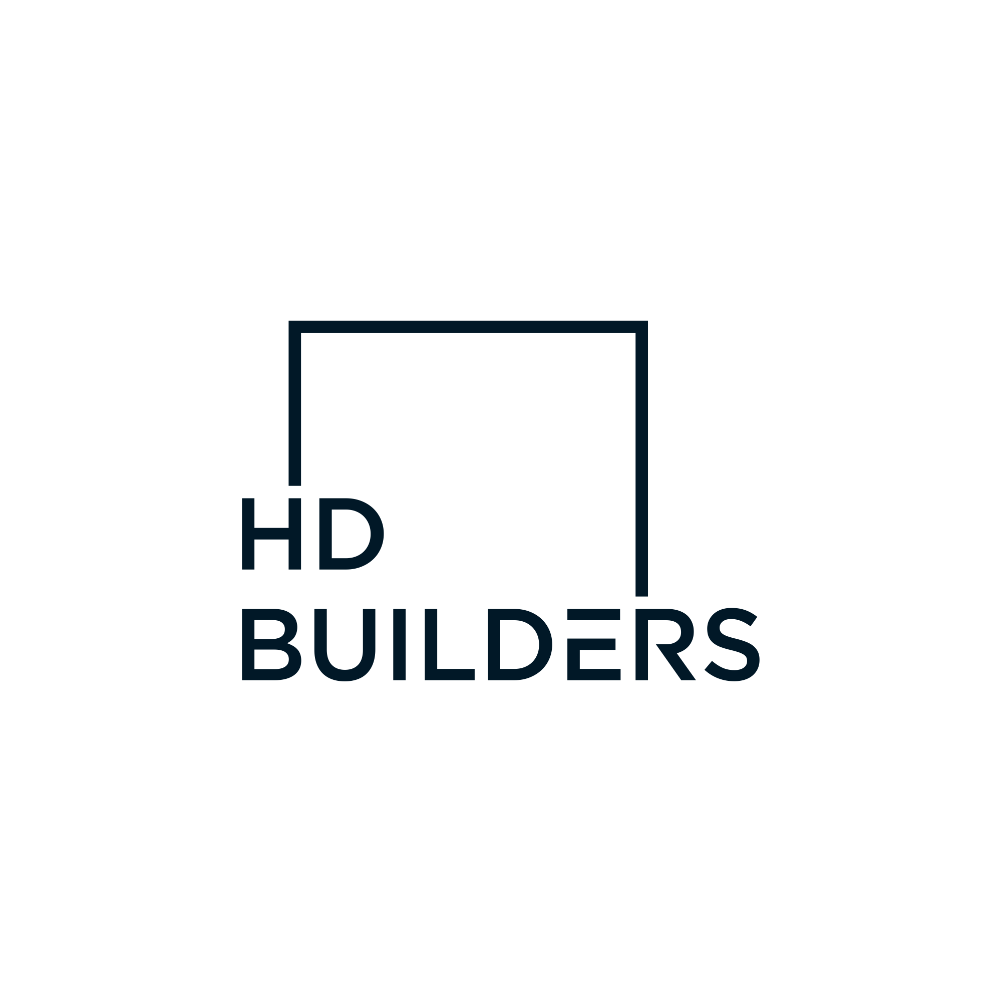 Logo Design by B.O_studio for HD construction & excavation  | Design #34039830