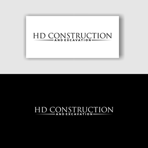 Logo Design by cahdesign for HD construction & excavation  | Design: #34040445