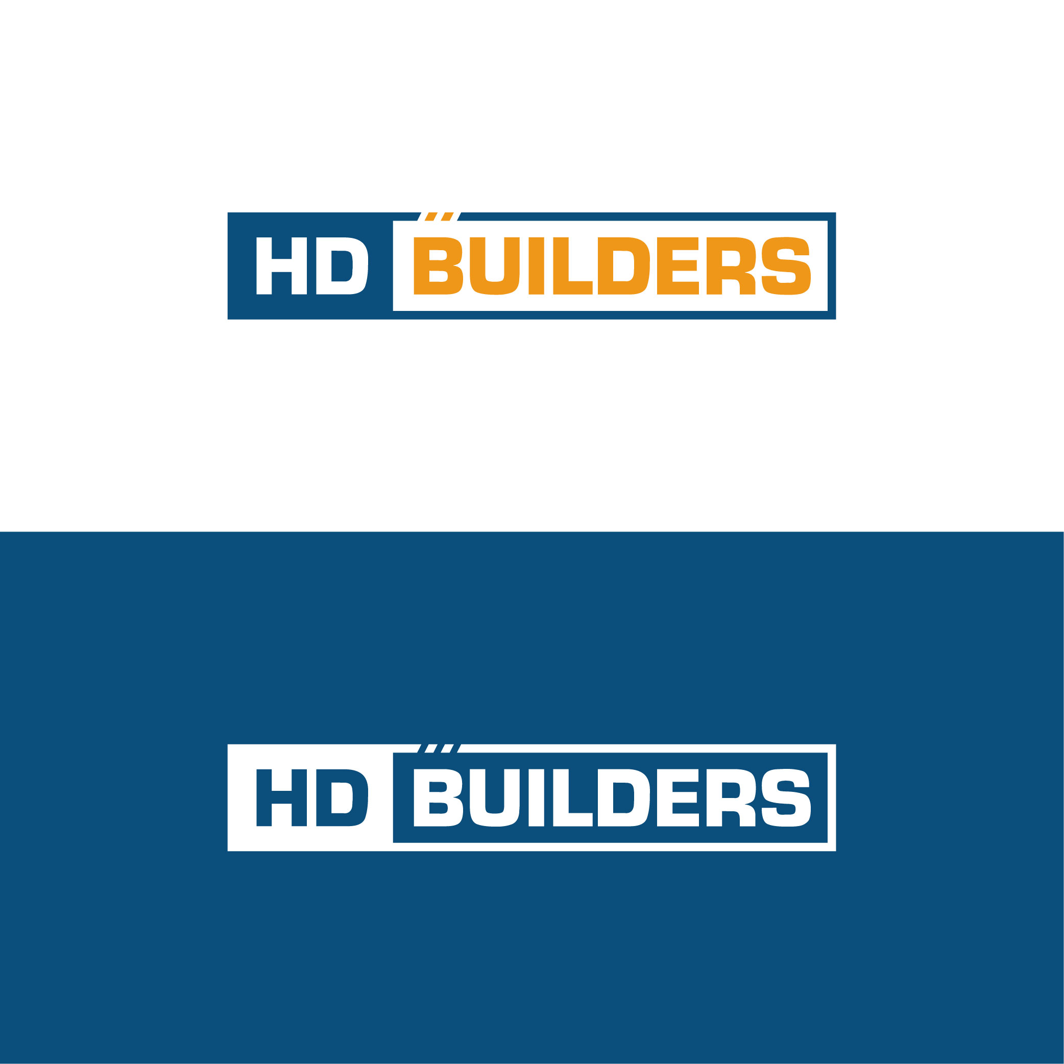 Logo Design by ADBronze for HD construction & excavation  | Design #34038772