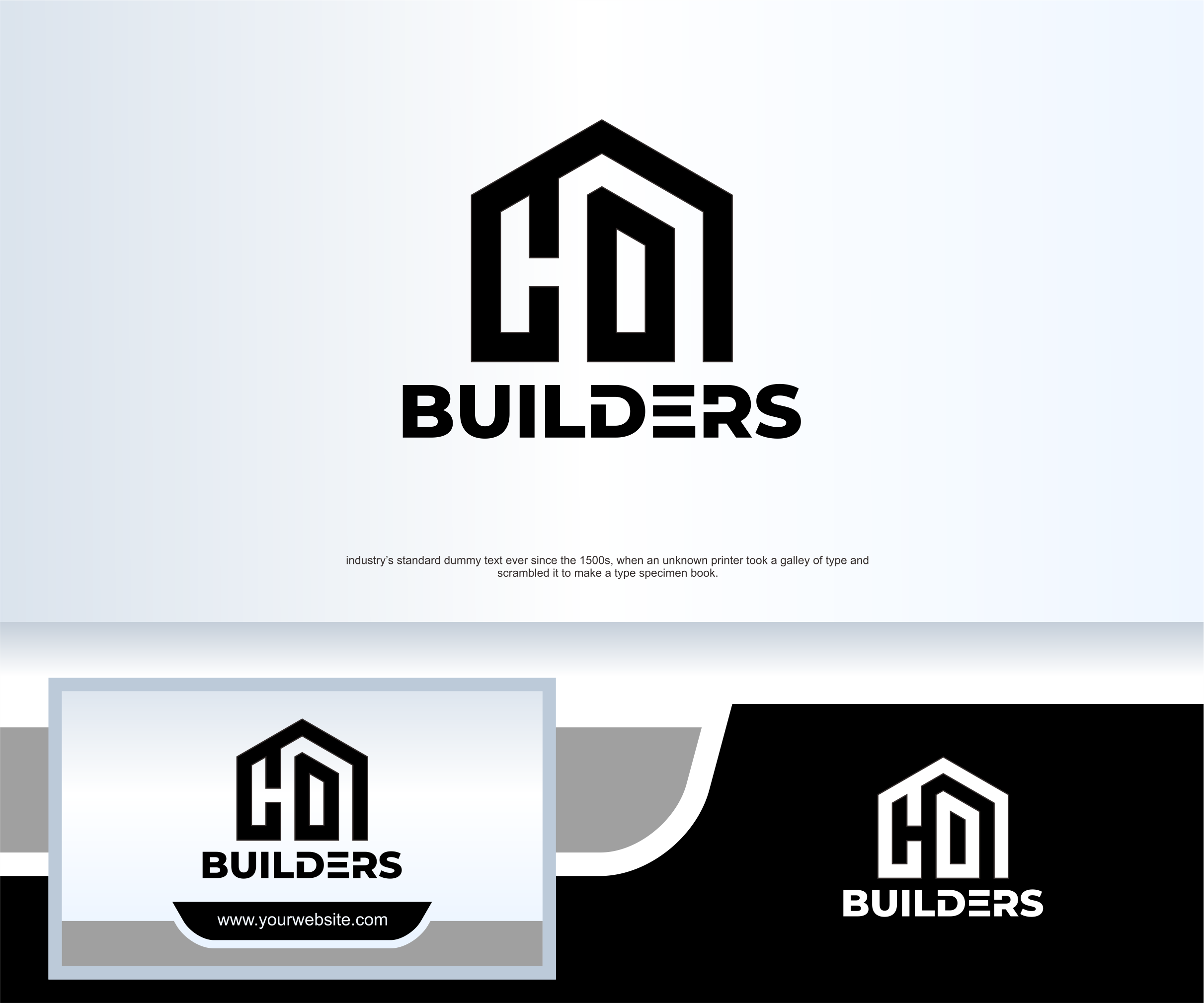 Logo Design by Apache Kretek for HD construction & excavation  | Design #34040038