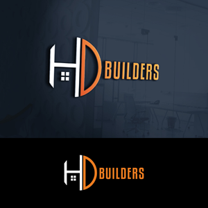Logo Design by fly  design for HD construction & excavation  | Design: #34042828