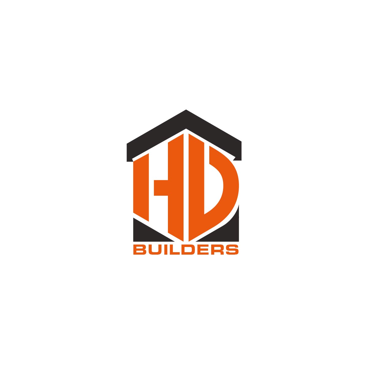 Logo Design by fly  design for HD construction & excavation  | Design #34042830