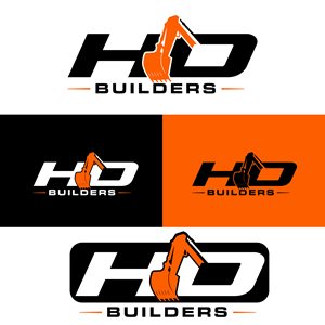 Logo Design by UMBRA Designs for HD construction & excavation  | Design: #34038895