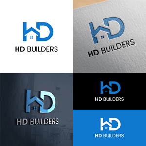 Logo Design by Reza Refianto for HD construction & excavation  | Design: #34039206
