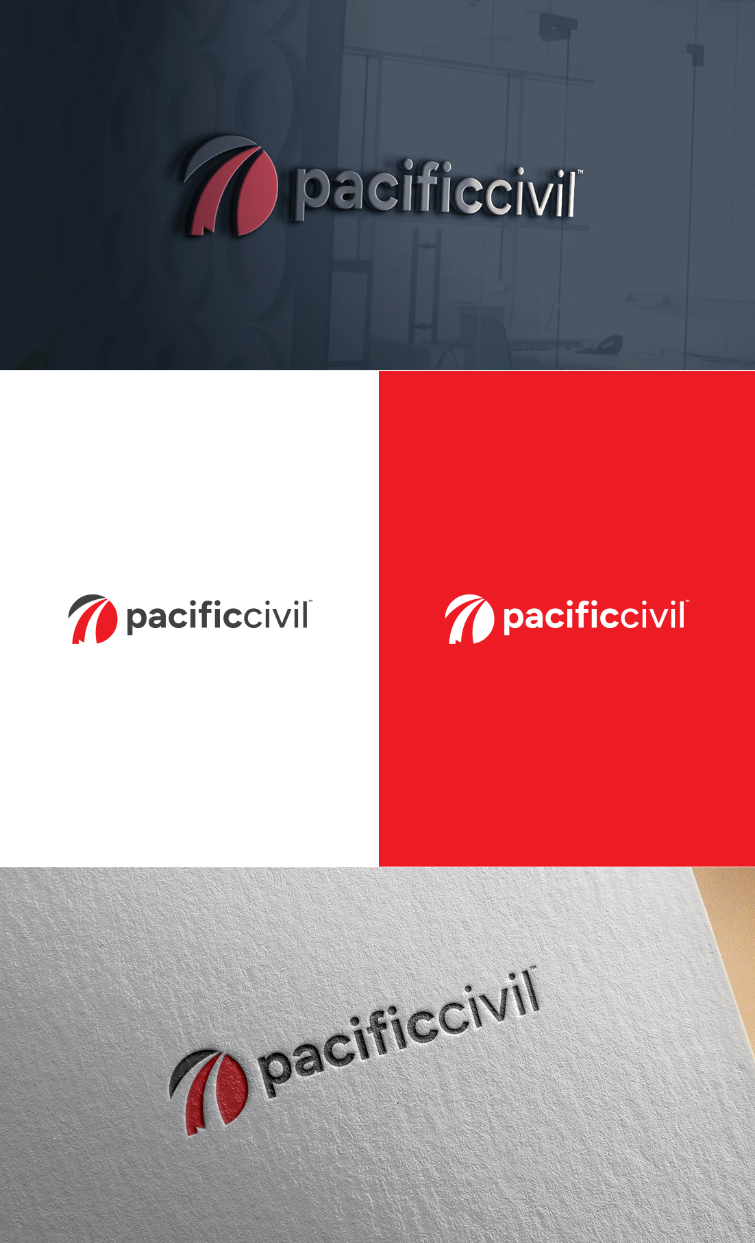 Design de Logo par GLDesigns pour Pacific Civil | Design #34057303