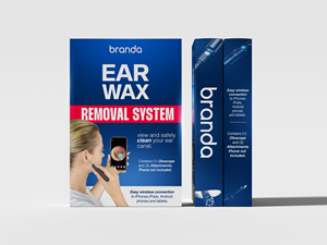 Create packaging for an innovative ear wax removal product