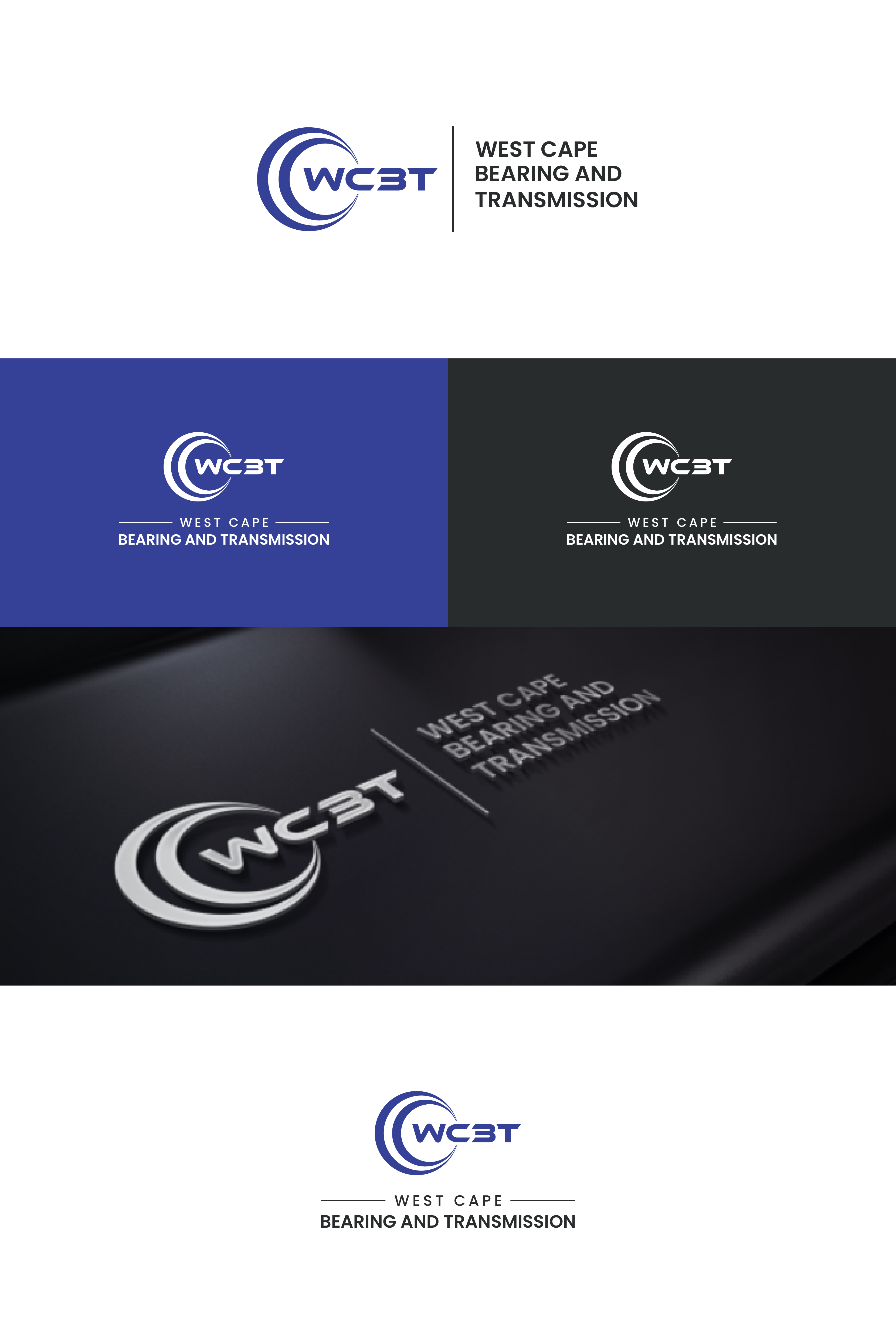 Logo-Design von Boril Std für WEST CAPE BEARING AND TRANSMISSION | Design #34096114