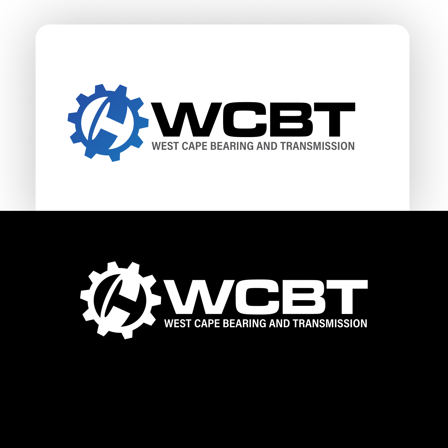 Logo Design by Finley Johnson for WEST CAPE BEARING AND TRANSMISSION | Design #34094332