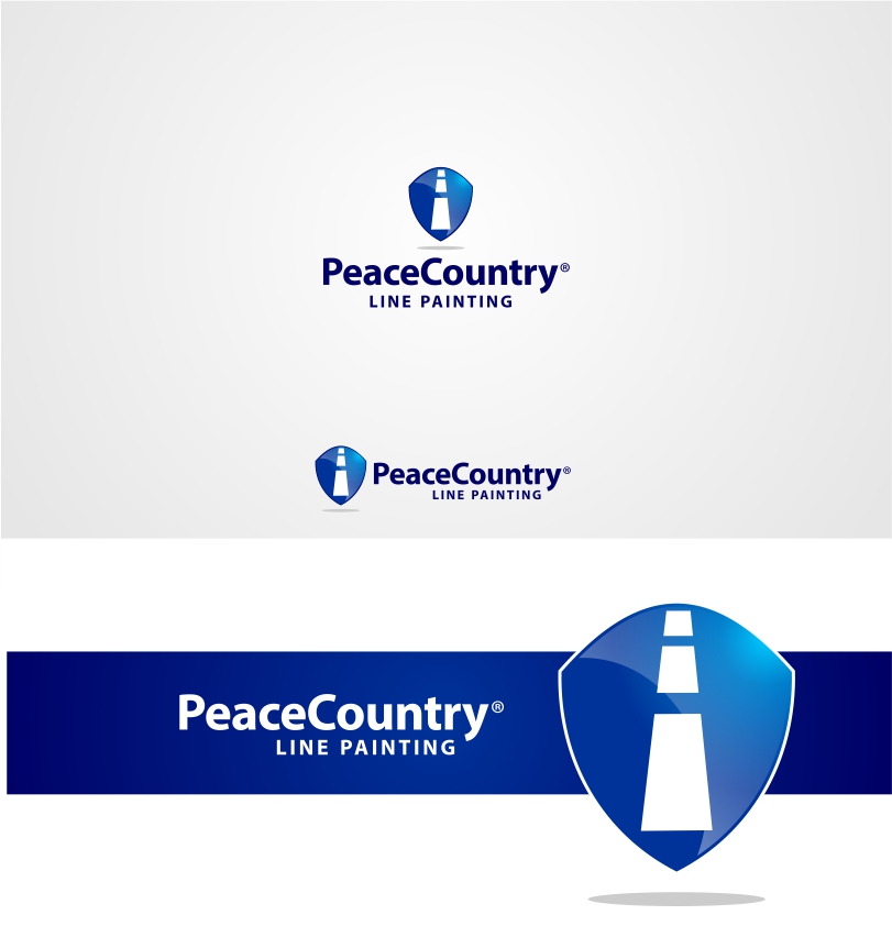 Logo Design by ADesign for Peace Country Line Painting | Design #3171386