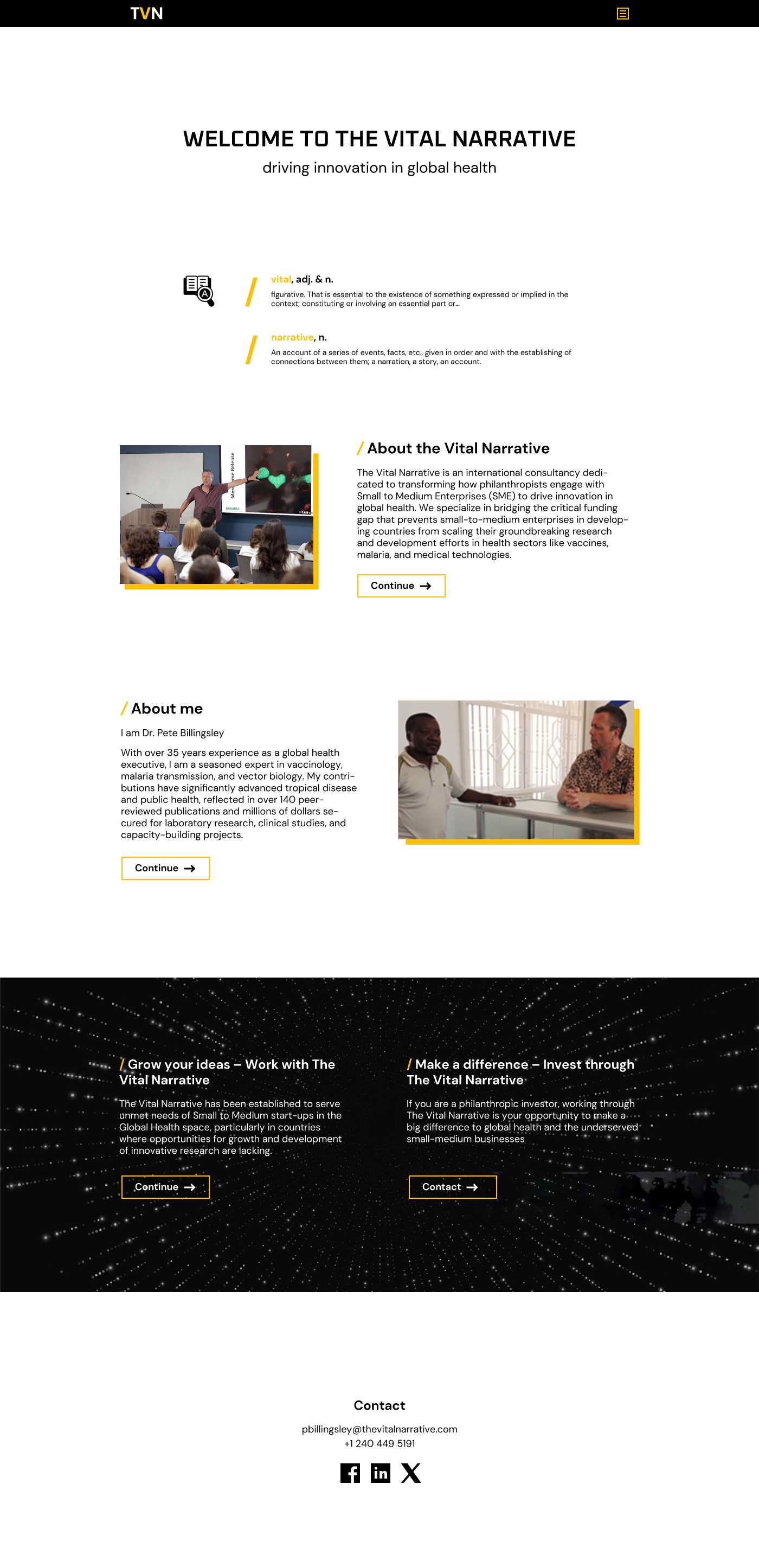 Web Design by Bt for The Vital Narrative | Design #34087570