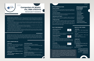 Federal Capabilities Statement (1pg, pdf) - Federal Government Contracting Company Resume