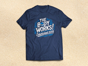 Diseño de Camiseta por Lumen Branding para The Body Works! LLC | Diseño: #34058787