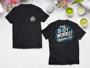 Diseño de Camiseta por Lumen Branding para The Body Works! LLC | Diseño: #34077940