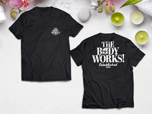 Diseño de Camiseta por Lumen Branding para The Body Works! LLC | Diseño: #34078009