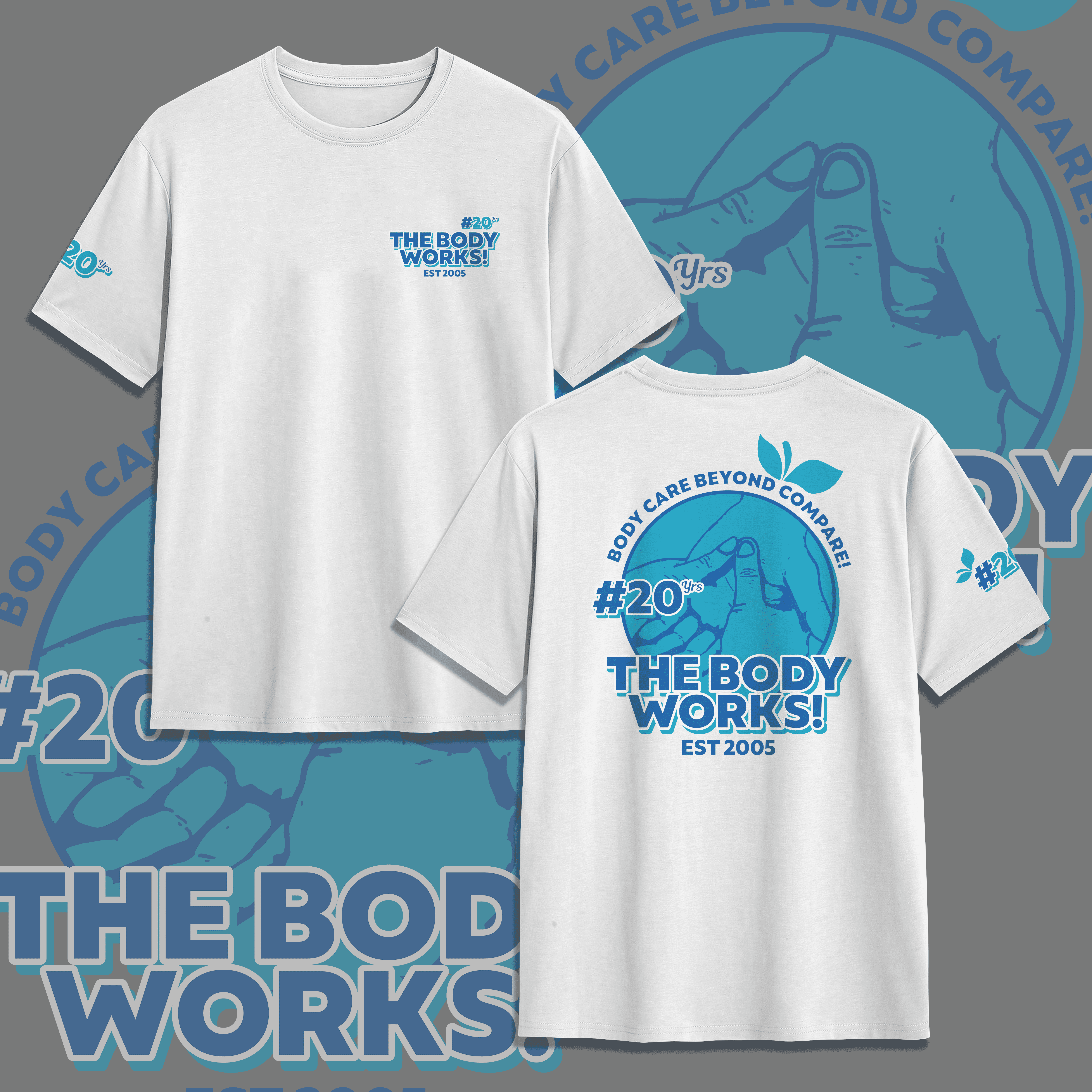 T-shirt Design by V FOUR Design for The Body Works! LLC | Design #34090414