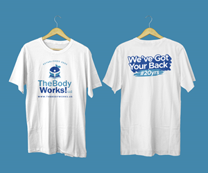 T-shirt Design by Designed by MS for The Body Works! LLC | Design: #34051329