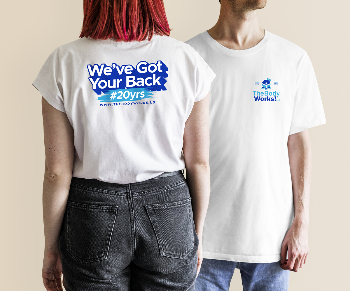 Design de T-shirt par Designed by MS pour The Body Works! LLC | Design #34054816