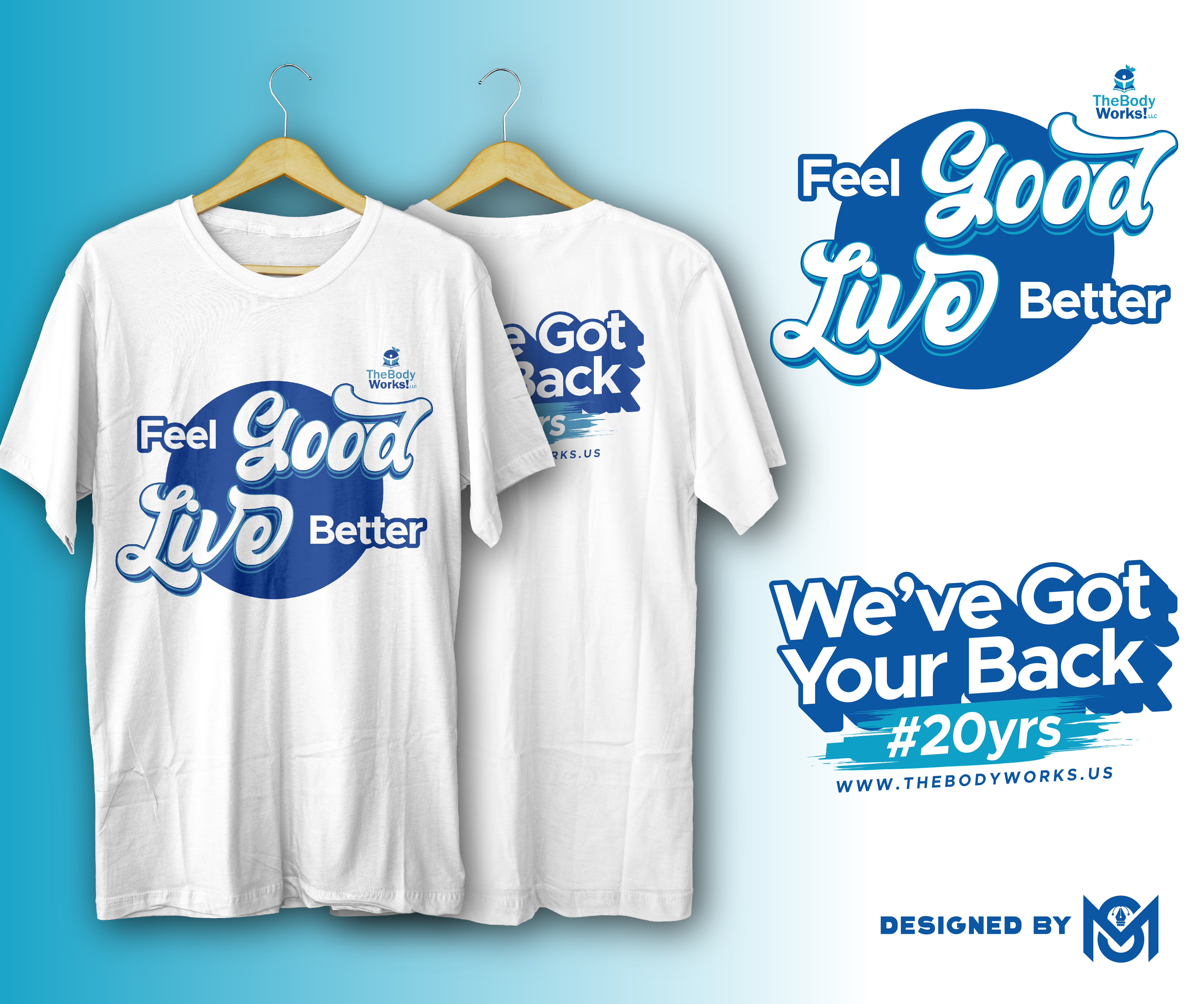Design de T-shirt par Designed by MS pour The Body Works! LLC | Design #34062440